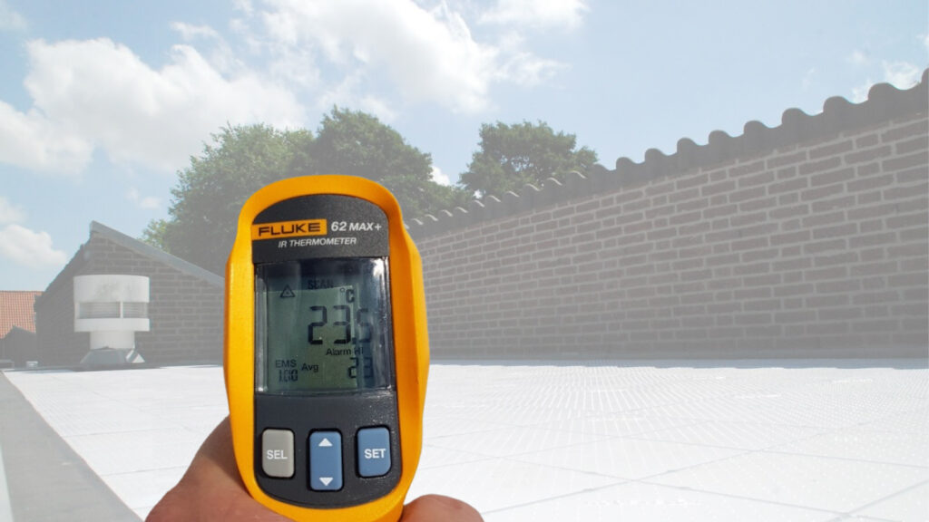 Temperatuurverschil plat dak isolatie